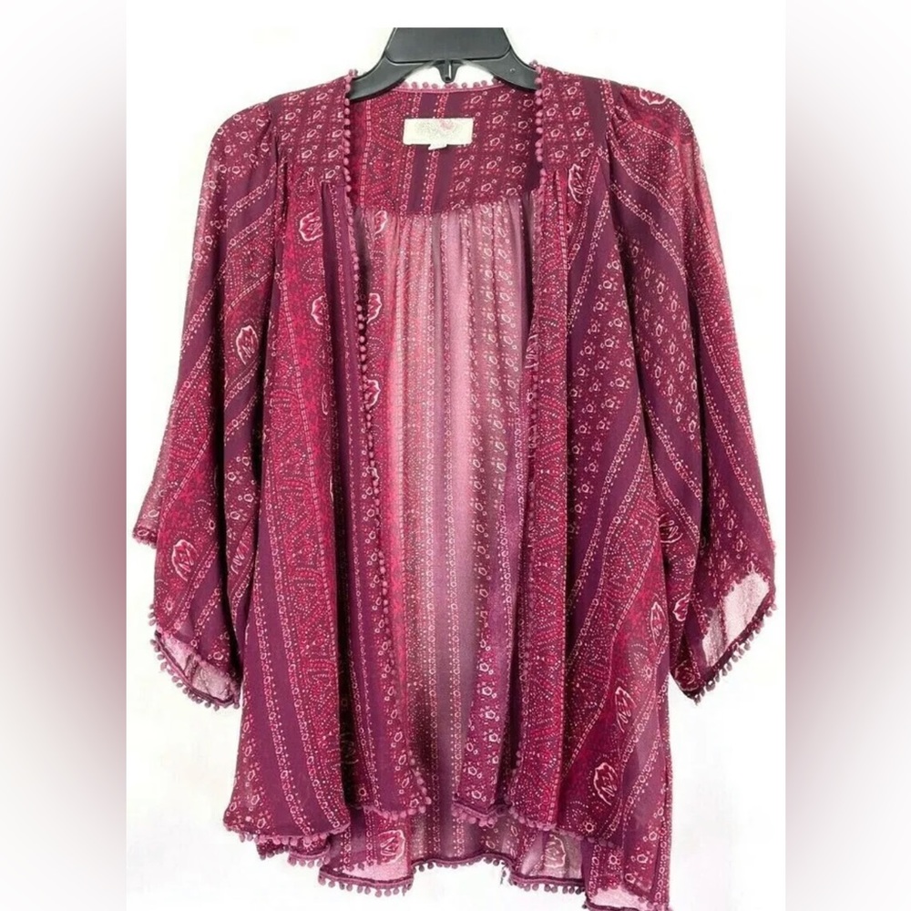 Ecote boho kimono top